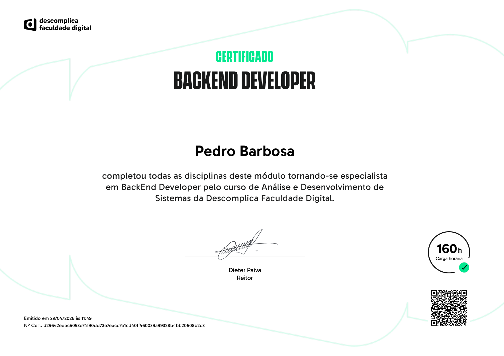 Backend Developer